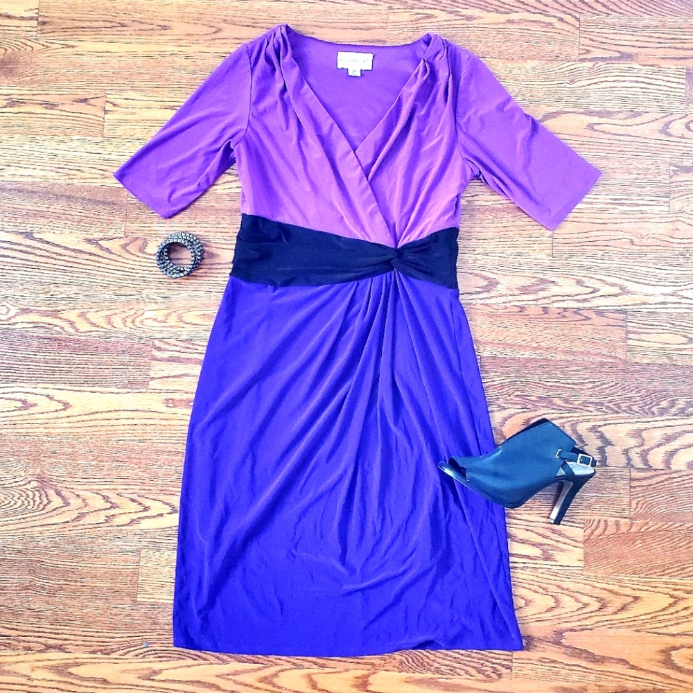🇬🇧 Ronni Nicole Double Purple and Black Unique
